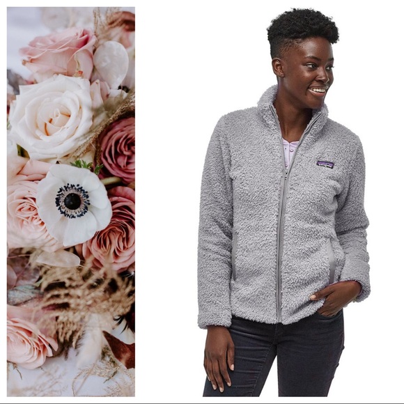 Patagonia Tops - Patagonia Woman’s Los Gatos Fleece Jacket in Light Grey Size Medium
